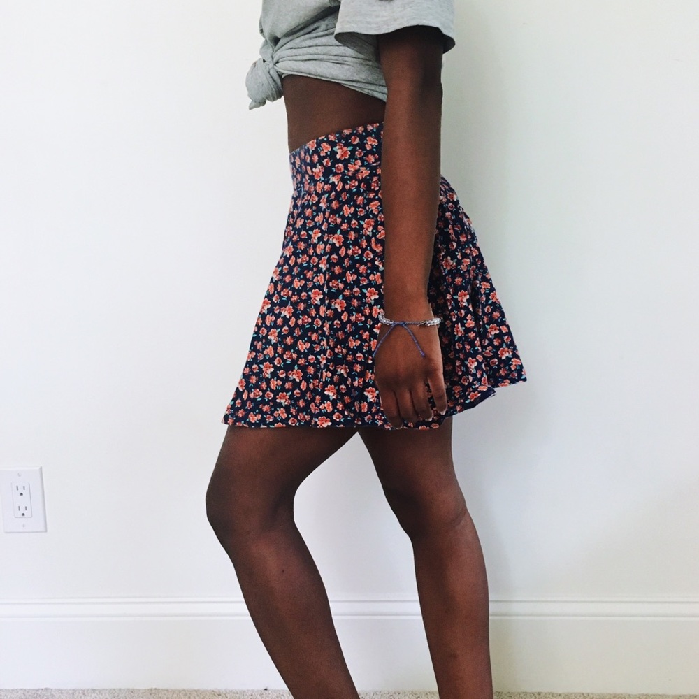 Floral skirt
